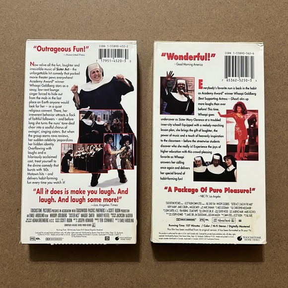 Sister Act VHS Bundle - Picture 2 of 4